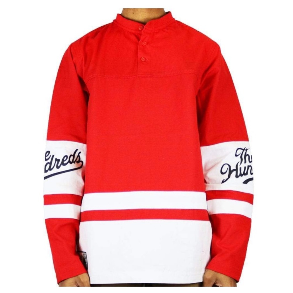 THE HUNDREDS WAYNE HOCKEY WOVEN